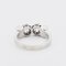 Vintage You and Me Ring aus Gold, Platin und Diamanten, 1945 5