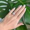 Art Deco Ring aus Platin und Diamanten, 1920er 3