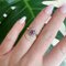 Marguerite Ring aus Gold, Diamanten und Rubin, 1900er 3
