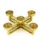 1960s Brutalist Brass Candle Holder, Image 5