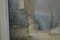 1990er French School Church Landschaft Aquarell, gerahmt 7