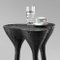 Live Edge Black Side Table or Nightstand by Donatas 3