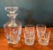 Vintage French Sully Pattern Heavy Crystal Decanter & Glasses from Cristal de Sevres, Set of 5, Image 2