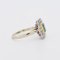 Ring aus Gold mit Smaragd und Diamant 1