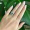 Ring aus Gold mit Smaragd und Diamant 3