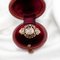 Neorenaissance Ring aus 18 Karat Gold, Emaille und Diamant 2
