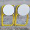 Sillas plegables estilo Pop Art de metal de Meblo, ex Yugoslavia, años 70. Juego de 2, Imagen 3