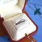 Größe 6 Ehering aus Weißgold und Diamanten 0.6 Karat E/VVS von Cartier 4