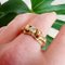Jugendstil Ring aus 18 Karat Gold mit Diamantdekor 7