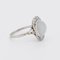 Art Deco Gold Mondstein Diamantring, 1920er 1