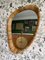 Miroir Mural Style Mid-Century en Rotin 3