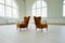 Modern Art Deco vLounge Chairs in Velvet, Sweden, 1940s, Set of 2 7