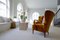 Modern Art Deco vLounge Chairs in Velvet, Sweden, 1940s, Set of 2 6