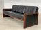 Vintage Leather 3-Seater Sofa from Dyrlund, Image 5