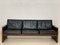 Vintage Leather 3-Seater Sofa from Dyrlund, Image 1