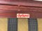 Vintage Leather 3-Seater Sofa from Dyrlund, Image 10