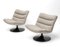 Fauteuils Pivotants F506 avec Tissu Tissé par Geoffrey Harcourt pour Artifort, 1980s, Set de 2 7