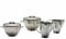Serving Tureens and Two Coffee Pots by Gio Ponti for fFLli Calderoni, Italy, 1950s, Set of 4 1