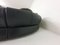 Sectional Sofas in Black Leather attributed to Wiener Werkstätte, 1980s, Set of 4 17