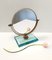 Miroir de courtoisie en Laiton et Verre attribué à Gio Ponti pour Fontana Arte, Italie, 1940s 2