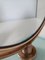 Brass and Glass Vanity Mirror attributed to Gio Ponti for Fontana Arte, Italy, 1940s 9