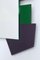Espejo asimétrico de colores al estilo de Ettore Sottsass, años 80, Imagen 7