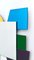 Espejo asimétrico de colores al estilo de Ettore Sottsass, años 80, Imagen 10