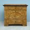 Biedermeier Chest of Drawers in Poplar Veneer, 1820 1
