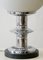 Space Age Lampe aus verchromtem Opalinglas, 1970er 4