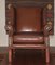 Vintage Wingback Club Chair in Leather, 1970s 6