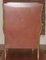 Vintage Wingback Club Chair in Leather, 1970s 7