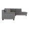 Set of Corner Sofa and Ottoman in Grey Fabric from Ewald Schillig 14