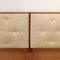 Doppelbett mit Nachttischen, 1960er 5