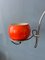 Mid-Century Orange Arc Eyeball Wall Lamp from Gepo 7