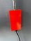 Mid-Century Orange Arc Eyeball Wall Lamp from Gepo 9