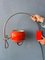 Mid-Century Orange Arc Eyeball Wall Lamp from Gepo 5