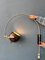 Vintage Arc Eyeball Wall Lamp from Herda, Image 1