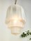 French Art Deco Etched Skyscraper Pendant Light, Image 7