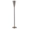 Pietro Chiesa zugeschriebene Luminator Stehlampe aus gebürstetem Metall für Fontana Arte, 1990er 1