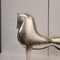 Boris Lovet-Lorski, Art Deco Pferd, 1970er, Versilbertes Metall mit Marmorsockel 12