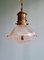 Pendant Light in Prismatic Glass from Holophane, 1920s, Image 1