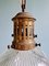 Pendant Light in Prismatic Glass from Holophane, 1920s, Image 6