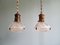 Pendant Light in Prismatic Glass from Holophane, 1920s, Image 3