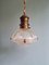 Pendant Light in Prismatic Glass from Holophane, 1920s, Image 13