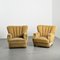 Danish Art Deco Armchairs, 1940s, Set of 2 1