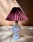 Lampe de Bureau Modèle Roma en Verre Opalin par Anne Grethe Von Halling-Koch pour Royal Copenhagen, 1990s 1