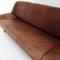 3-Seater Sofa in Brown Leather, 1970s 4