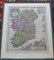 Colored Copper Engraved Map of Ireland by Johann Baptist Homann, 1800s 1