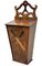 Georgian Mahogany Wall Cutlery or Candle Box, 1800s 6
