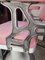 Fauteuil de Barbier en Cuir Rose et Aluminium, 1940s 12
